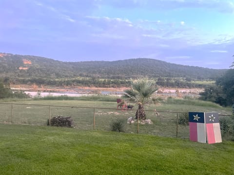 View off the back porch