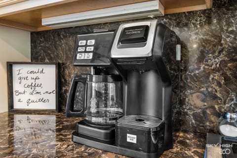 Drip and Keurig coffee maker