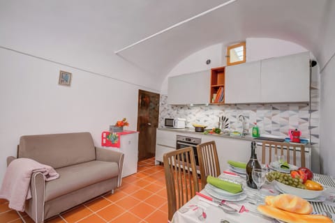 Kitchen and dining area