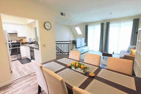 Dining Area + Kitchen + Living Room + Balcony