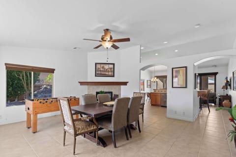 Dining Area
Note: Indoor Fireplace is not functional