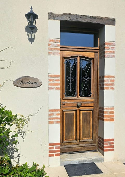 Entrée Gîte Bordeaux