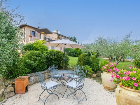 Shrub, Garden, Landscaping, Flowerpot, Yard, Flagstone, Houseplant, Backyard, Chair