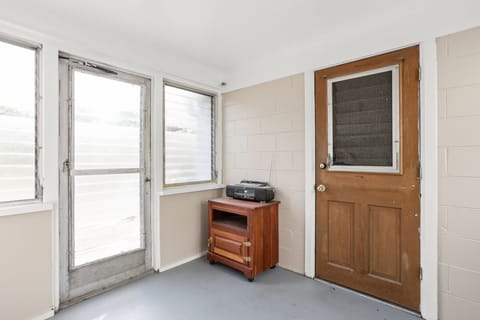 Our breezeway to the backyard!