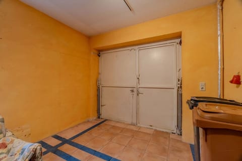 Private garage space for bikes and gear