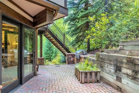 Outdoor Grill off the Dining Room