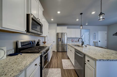 The perfect kitchen for your monthly stay.