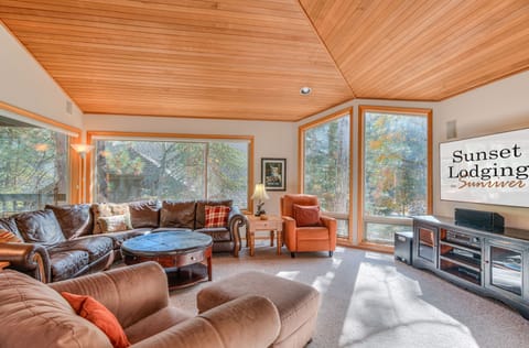 Upstairs living room area