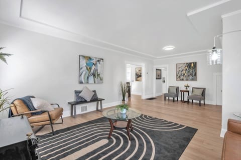 Sun-filled open-plan space designed for gathering and comfort