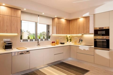 Well-Appointed Kitchen with Modern Features