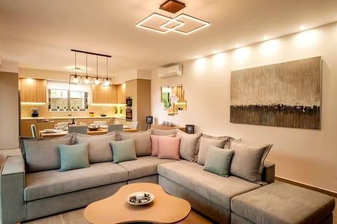 Inviting Lounge with a Plush, Oversized Sofa