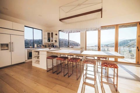 Tons of natural light and endless views