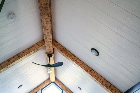 Open interior ceiling