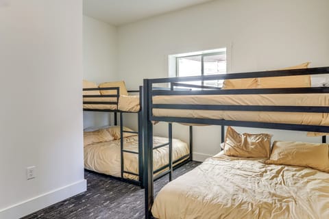 Bedroom 5 | 2 Full Bunk Beds | Basement Level