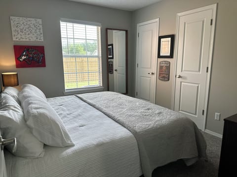 Comfortable king mattress (bedroom 2)