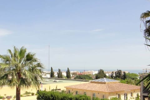 Partial sea views from first floor terrace