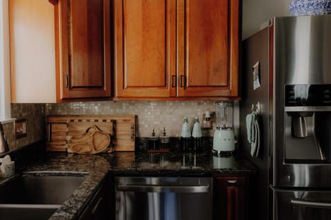 Kitchen comes fully equipped