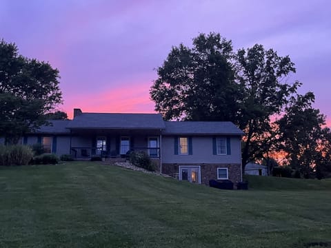 Watching the world turn golden from the comfort of home 