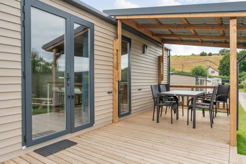 Camping Papillon Bouillon - Vakantiehuis Familie 14 - terrace