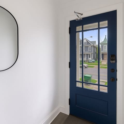 Private entrance for complete convenience and privacy during your stay.