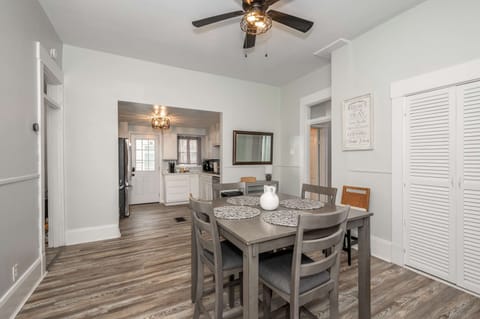 Make mealtime memories together at the dining table, seating 4