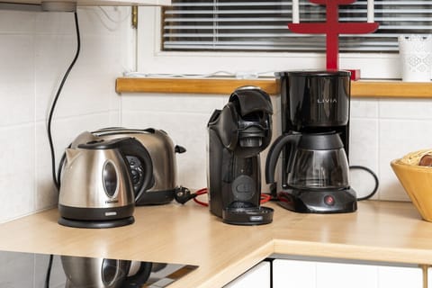 Enjoy your favorite hot beverage before heading out to explore Rovaniemi!