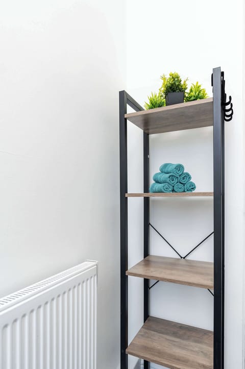 Fresh face towels and thoughtful touches to make you feel right at home.