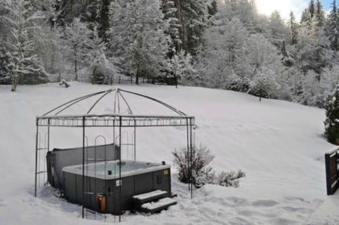 Spa Hot tub by the patio