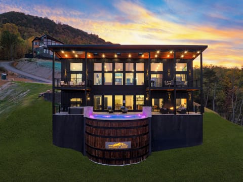 Your Smoky Mountain sanctuary with panoramic views and next-level serenity.
