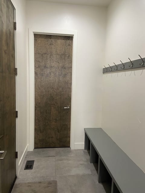 Mud room, coat closet