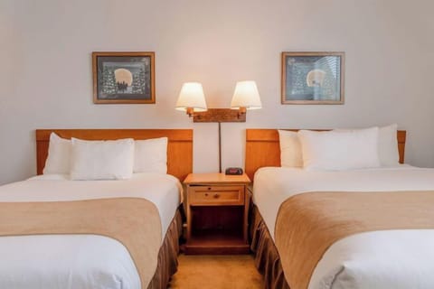 2 Double beds in the guest room