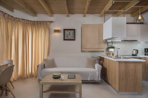 Whether cooking or relaxing, find comfort in our living room and kitchen.