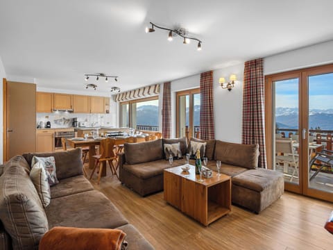 Furniture, Mountain Range, Chair, Alps, Balcony, Glacial Landform, Kitchen & Dining Room Table, Mountain Village, Resort, Snow