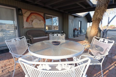 Patio with outside seating