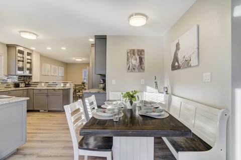 Eat in Kitchen with access to the backyard