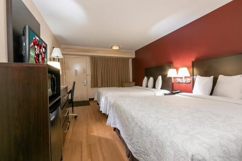 Stretch out comfortably with spacious layout and calming, warm lighting.