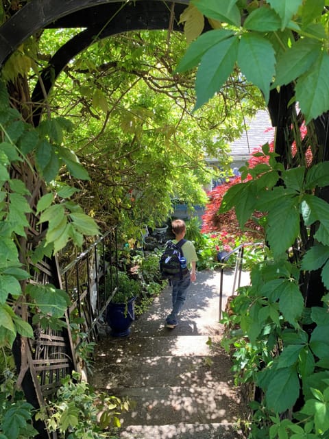 Entrance to the property.