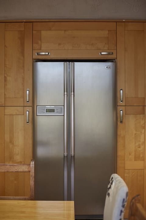 “Clean and spacious fridge for all your food storage