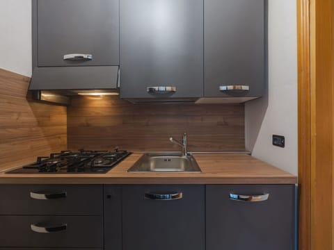 Kitchen Appliance, Kitchen, Major Appliance, Countertop, Wood, Kitchen Stove, Home Appliance, Stove, Interior Design, Cabinetry