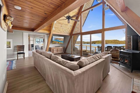 Welcome to Camel Rock - our HUGE home offers easy access to Beaver Lake's shore and stunning views from every room. 
