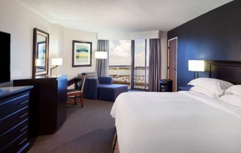Wake up refreshed in a bright room with stunning views.