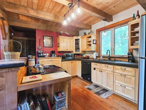 Fully stocked kitchen ready for family cooking!