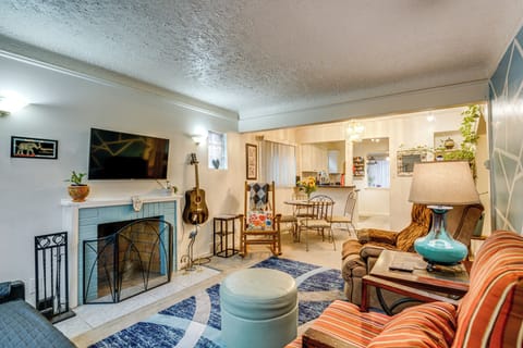 Detroit Vacation Rental | 2BR | 1BA | 1,000 Sq Ft | 3 Exterior Steps to Enter