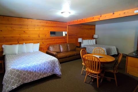 Spread out and relax in your spacious suite-style room.