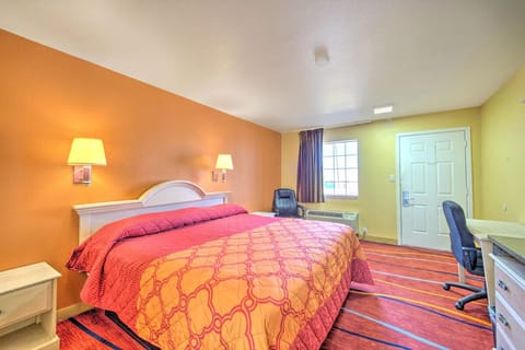Unwind in a bright king room with easy-entry comfort.