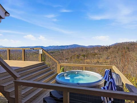 Slip into the hot tub and let the good vibes rise. Perfect for late-night chats, stargazing, or simply soaking in the moment.