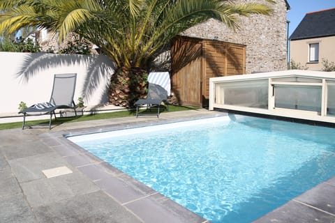 Swimming pool open from May through the end of September; unheated