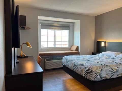 Bedroom. Interior and views may vary based on location and availability.
