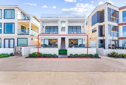 Here is where you will be staying. For bigger groups and families, you can rent the other units in this quadruplex.