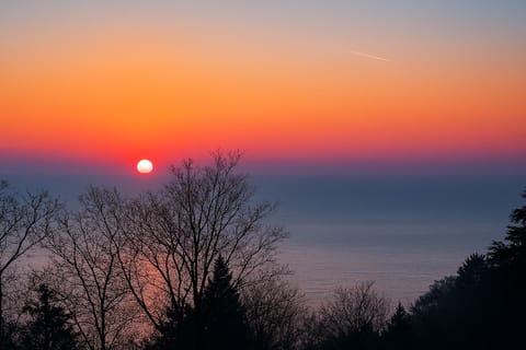 sunset from balcony